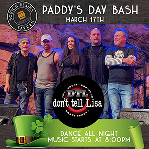 St. Paddy's Day Bash with Don't Tell Lisa